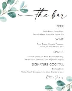 EU-BAR3-BAR MENU design preview