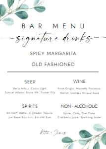 EU-BAR8-BAR MENU design preview