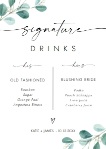 EU-BAR9-SIGN DRINKS design preview