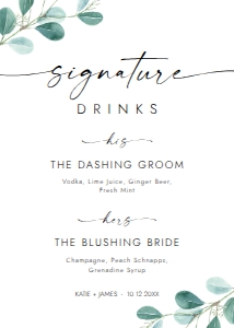 EU-BAR15-SIGN DRINKS design preview