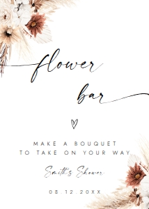 BOHO1-FLOWER BAR design preview