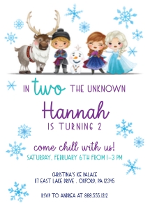 invite - frozen two unknown design preview
