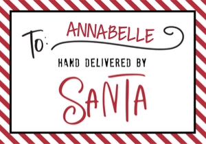 355 hand delivered santa stripes design preview