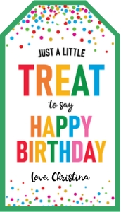 little treat birthday dots 235 design preview