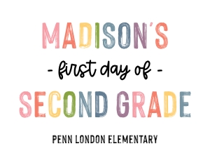 school sign paintstroke design preview