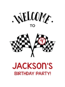 racing flags welcome design preview