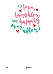 Romantic Gift Card Holder design preview