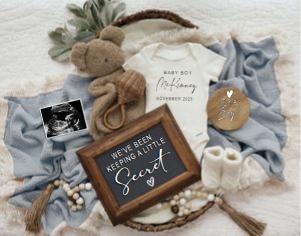 Fuzzy Bear Boy Basket: Fuzzy Bear Boy Basket