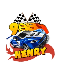 HotWheels02-CakeTopper design preview