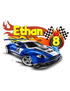 HotWheels03-CakeTopper design preview