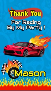 RaceCar01-FavorTag design preview