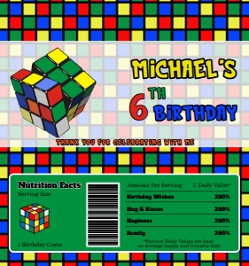 Rubik01-Chocolate design preview