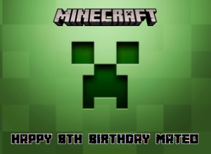 Minecraft03-CakeImageSquare: Minecraft03-CakeImageSquare