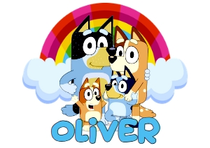 Bluey01-Tshirt design preview