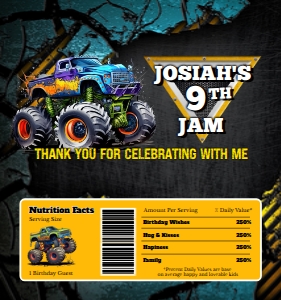 MonsterJam01-Chocolate design preview
