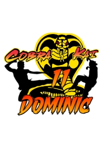 CobraKai01-CakeTopper design preview