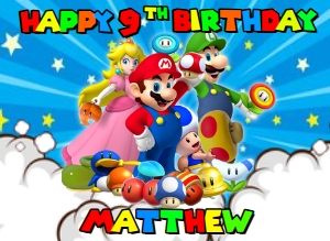 SuperMario01-CakeImageSquare design preview