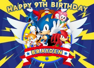 Sonic01-CakeImageSquare design preview