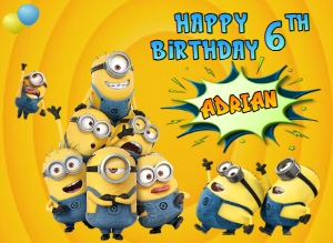 Minion01-CakeImageSquare design preview