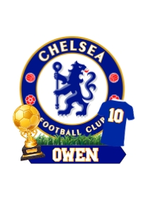 Chelsea01-CakeTopper design preview