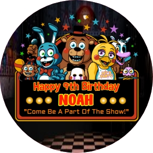 FNAF01-CakeImageRound design preview