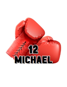 Boxing01-CakeTopper design preview