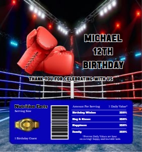 Boxing01-Chocolate design preview