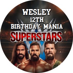 WrestleMania01-CupCakes5 design preview