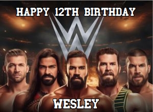 WrestleMania01-CakeImageSquare design preview