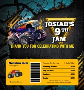MonsterJam03-Chocolate design preview
