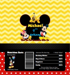 MickeyMinnie01-Chocolate design preview