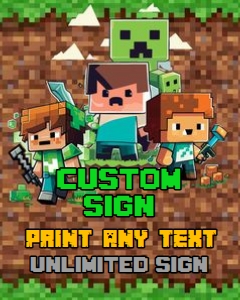 Pixelated04-CustomSign design preview