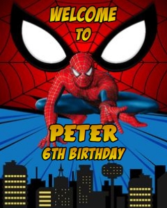 Spiderman02-CustomSign design preview