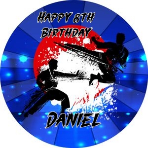 MartialArt01-CakeImageRound design preview