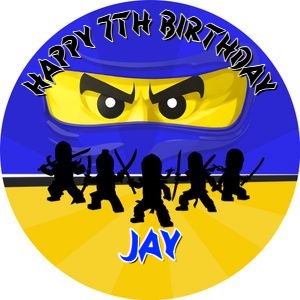Ninjago02-CakeImageRound design preview
