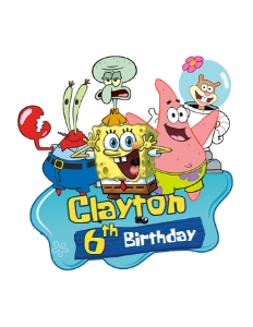 Spongebob01-CakeTopper: Spongebob01-CakeTopper