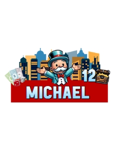 Monopoly01-CakeTopper design preview
