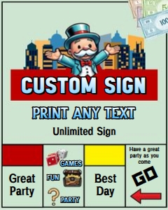 Monopoly01-CustomSign design preview