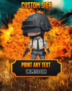 BattleGames01-CustomSign design preview