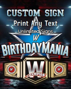 WrestleMania03-CustomSign design preview