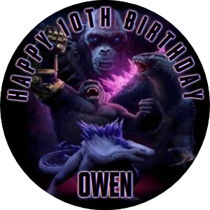 Godzilla01-CakeImageRound design preview
