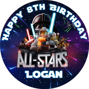 LegoStarwars01-CakeImageRound design preview