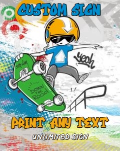Skateboard01-CustomSign design preview