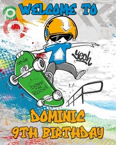 Skateboard01-WSignV design preview