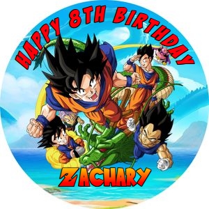 DragonBall01-CakeImageRound design preview