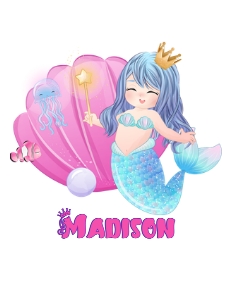 Mermaid07-Tshirt design preview