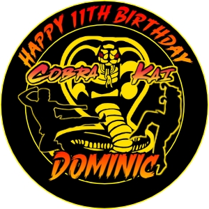 CobraKai01-CakeImageRound design preview