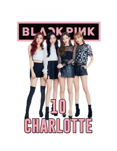 BlackPink01-CakeTopper design preview