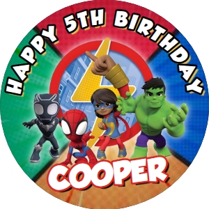 Spidey01-CupCakes5 design preview