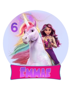 UnicornAcademy01-CakeTopper design preview